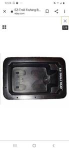 lot 75359 image: Ez-troll Fishing Boat Motor Tray, Black