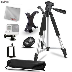 lot 75360 image: Zeikos 57 inch Aluminum Camera Carrying Bag