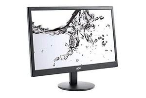 lot 1651 image: AOC E970Sw LED 19 Class Monitor, VGA, HDMI