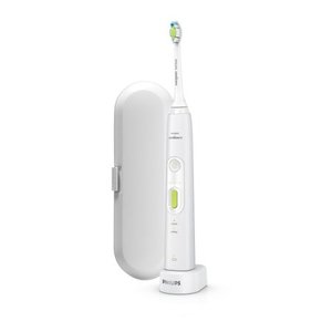 lot 1655 image: Philips Sonicare HealthyWhite Rechargeable Electric Toothbrush, White HX891102