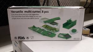 lot 1670 image: Vegetable Chopper, WOKOKO Onion Chopper Pro Mandoline Slicer Dicer