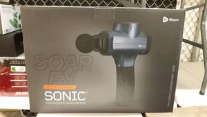 lot 1672 image: Sonic Handheld Percussion Massage Gun - Deep Tissue Massager