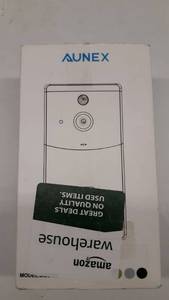 lot 1705 image: AUNEX Video Doorbell WiFi Doorbell Camera PIR Motion Detection Cloud Storage
