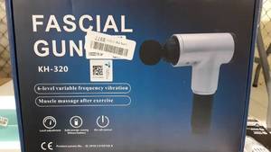 lot 1731 image: 6 Speeds Massage Gun, Cordless Handheld Deep Tissue Muscle Massager, Chargeable Percussion Device Super Quiet