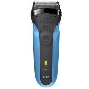 lot 1753 image: Braun Series 3 310s Wet & Dry Electric Shaver for Men  Rechargeable Electric Razor, Blue