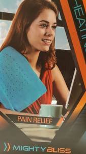 lot 1775 image: MIGHTY BLISS�� Large Electric Heating Pad for Back Pain and Cramps Relief -Extra Large 12x24 - Auto Shut Off - Heat Pad with Moist & Dry Heat Therapy Options - Hot Heated Pad