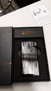 lot 1803 image: Arc Lighter USB Rechargeable Electric Lighters Windproof Flameless Lighter Arc Plasma Lighter with LED Battery Indicator