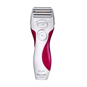 lot 1821 image: Panasonic Electric Shaver for Women, Cordless 3 Blade Razor, Pop-Up Trimmer, Close Curves, Wet Dry Operation, Independent Floating Heads - ES2207P