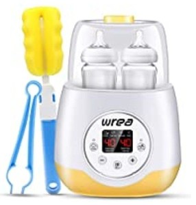 lot 1837 image: Baby Bottle Warmer Bottle Sterilizer 5 in 1 Smart Bottle Warmer