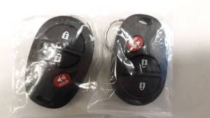 lot 1838 image: 2Pcs Car Key Fob Replacement,Mushan Keyless Entry Reomote Key for GQ43VT20T Fits Toyota Highlander 2007-2015,Sequoia 2008-2016,Sienna 2004-2016,Tacoma 2005-2016,Tundra 2007-2016