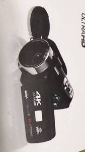 lot 1917 image: 4K Camcorder Digital Camera Video Camera WiFi Vlogging Camera Camcorders with Microphone
