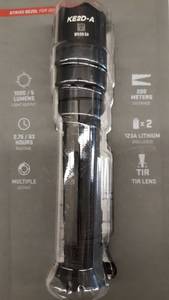 lot 1928 image: SureFire E2D Defender E2D Defender Ultra Dual-Output LED Flashlight with Tailcap Click Switch, Black, Black