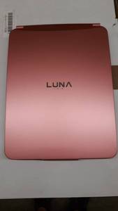 lot 1933 image: LUNA London Eclipse LED Lighted Travel Vanity Makeup Mirror Rose Gold