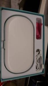 lot 1938 image: UV Cell Phone Cleaner Sanitizer Sterilizer,Smartphone Sanitizer Sterilizer Cleaner,Cell Phone Cleaners UV Light Sanitzier Box for All Phones Jewelry Watch