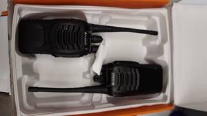 lot 1970 image: Arcshell Rechargeable Long Range Two-Way Radios with Earpiece 6 Pack UHF 400-470Mhz Walkie Talkies Li-ion Battery and Charger Included