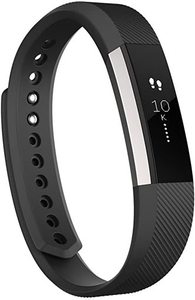 lot 1993 image: Fitbit Alta Fitness Tracker, SilverBlack, Large (6.7 - 8.1 Inch) (US Version)