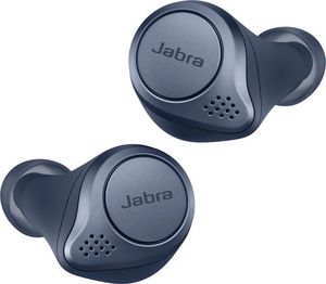 lot 52506 image: Jabra Elite Active 75t True Wireless Bluetooth Earbuds, Navy