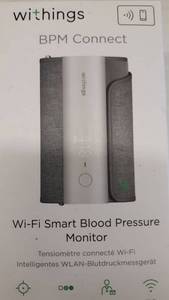 lot 52511 image: Withings BPM Connect - Wi-Fi Smart Blood Pressure Monitor