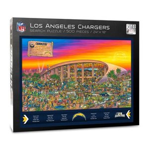 lot 52547 image: YouTheFan NFL Joe Journeyman 18 x 24 500-Piece Team Puzzle