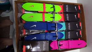 lot 6994 image: NIKE BASEBALL BELTS
