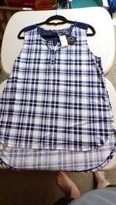 lot 7018 image: FRED DAVID WOMENS BLOUSE SIZE XL - NWT