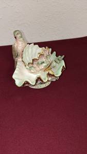 lot 9221 image: ceramic bird fountain