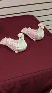 lot 9233 image: ceramic turtle doves