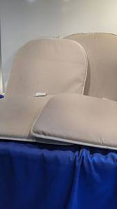 lot 9326 image: four chair cushions