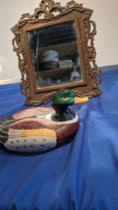 lot 9348 image: mirror with ceramic duct