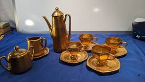 lot 9367 image: vintage record gateway coffee set
