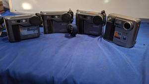 lot 9375 image: four Sonys digital Mavica camera