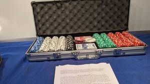 lot 9397 image: poker chip case
