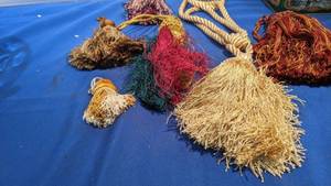 lot 9425 image: curtain tie backs