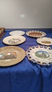 lot 9428 image: six souvenir plates
