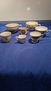 lot 9430 image: 7 vintage cups