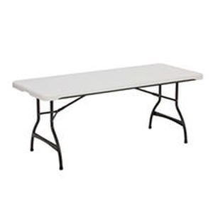 lot 786139 image: Lifetime Commercial Grade Nesting Table - 6ft - White