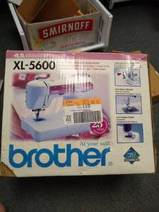 lot 786150 image: Brother XL5600 45-Stitch Function Free Arm Sewing Machine