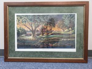 lot 7861006 image: Spring on the Greens Artwork By Terry Redlin