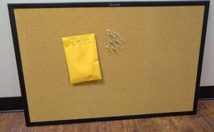 lot 786305 image: Corkboard with Black Trim