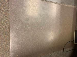 lot 2805 image: Office chair floor mat