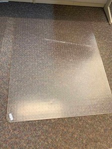 lot 2811 image: Office chair floor mat