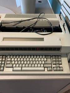 lot 2827 image: IBM electric typewriter