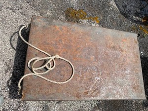 lot 2876 image: Heavy duty cart