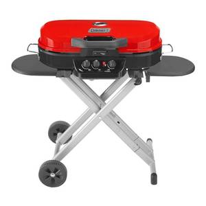lot 3237 image: Colman 3 Burner, 20,000 BTU Road Trip Portable Grill