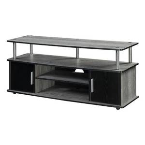 lot 3248 image: Convenience Concepts Designs2Go Monterey TV Stand, Weathered Gray  Black