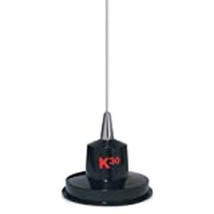 lot 3268 image: K40 K-30 35 300 Watts Stainless Steel Magnet Mount CB Antenna