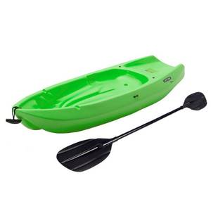 lot 3283 image: Lifetime Youth Wave Kayak with Paddle, 6 Feet, Lime Green