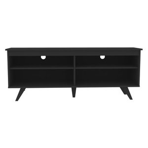 lot 3324 image: Walker Edison Wood 58 in. Simple Contemporary TV Console
