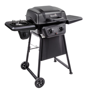 lot 3330 image: Char-Broil Classic 280 2-Burner Liquid Propane Gas Grill with Side Burner