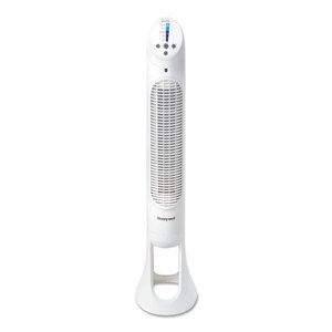 lot 3340 image: Honeywell Quiet Set Whole Room Tower Fan